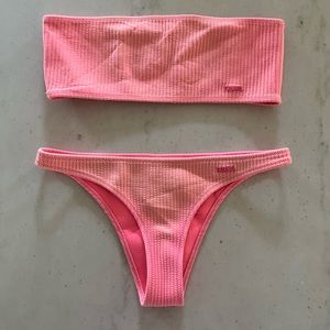 Strapless triangl Bikini